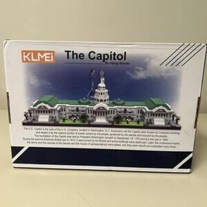 KLMEi Micro Mini Blocks United States Capitol Famous Building (14+) 3630 PCS